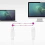 Nanocable Cable USB 2.0 USB-C a USB-C de 1 metro, Blanco